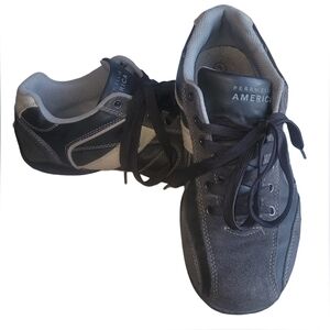 Perry Ellis America Grey Mens Sneakers Sz.9